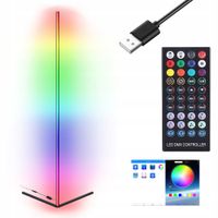 Lampa podłogowa NetPrice.pl wielokolorowa zintegrowane źródło LED 7 W
