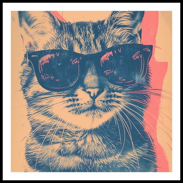 Plakat 60x60cm Trendsetter zdjęcie 3