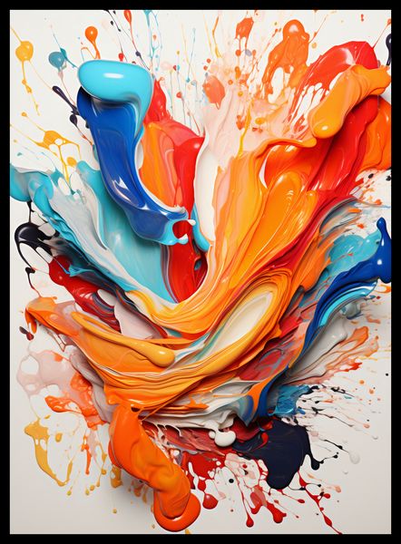 Plakat 40x55cm Taneczne Fale zdjęcie 2