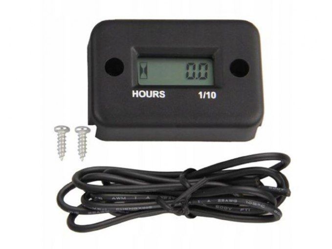 Licznik motogodzin czas pracy silnika 12 / 24 v zdjęcie 6