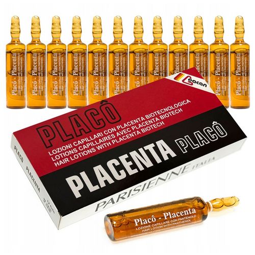 Ampułki do włosów PLACENTA PLACO na porost włosów przeciw wypadaniu 2x 12 na Arena.pl