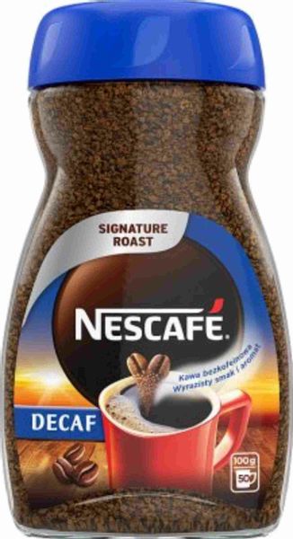 NESCAFE Bezkofeinowa Decaf 100g zdjęcie 1