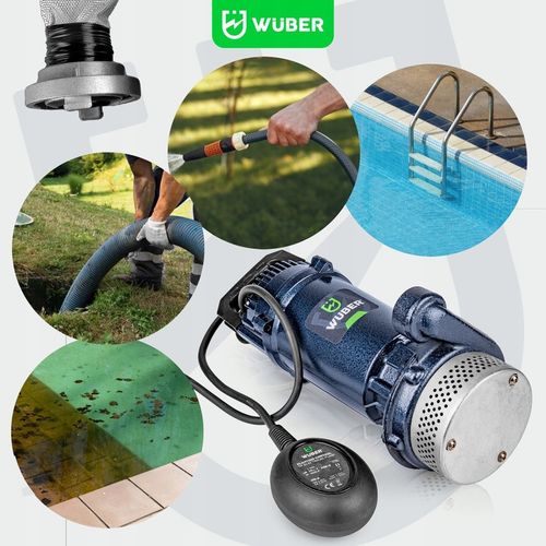 POMPA Z PŁYWAKIEM ZATAPIALNA Z SITEM DO WODY BRUDNEJ CZYSTEJ na Arena.pl