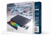 Napęd zewnetrzny DVD nagrywarka DVD Gembird Kabel USB 3.1 Kabel USB C