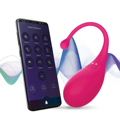 adrien lastic palpitation rożowe jajeczko aplikacja bluetooth 18cm na Arena.pl
