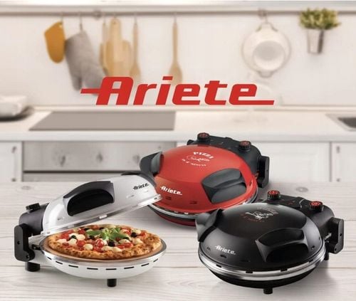 PIEC DO PIZZY ARIETE 909 kamień 400°C + NÓŻ DO PIZZY + EBOOK GRATIS! na Arena.pl