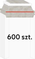 Koperta kurierska tekturowa eco BEZ NADRUKU 250g A5/C5 229x159mm 600 szt.