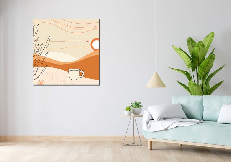 Obraz 90x90cm Ranna Pora zdjęcie 2