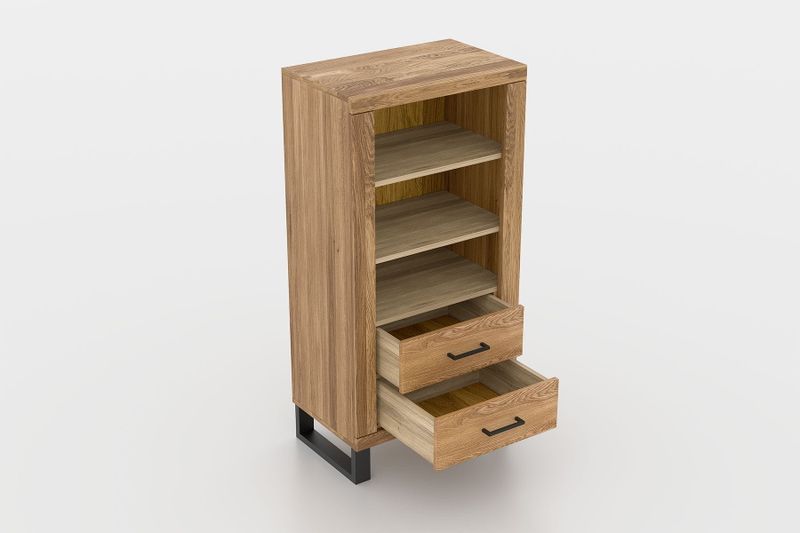 Regał dębowy Como zdjęcie 2