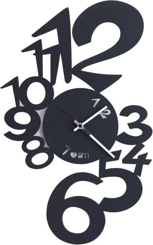 Zegar Ścienny Lupin Arti E Mestieri Czarny na Arena.pl