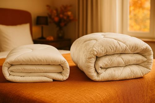 Kołdra na jesień 220x200 Całoroczna Ciepła Puszysta Kwiaty Polska Jakość na Arena.pl