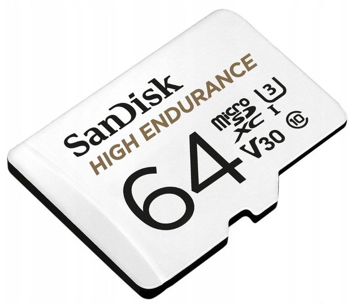 SanDisk High Endurance microSDXC 64 GB zdjęcie 2