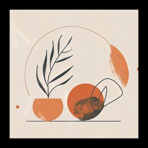 Plakat 20x20cm Tonacja Pasteli na Arena.pl