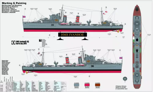 HMS Ivanhoe, S-99, 1:500 na Arena.pl