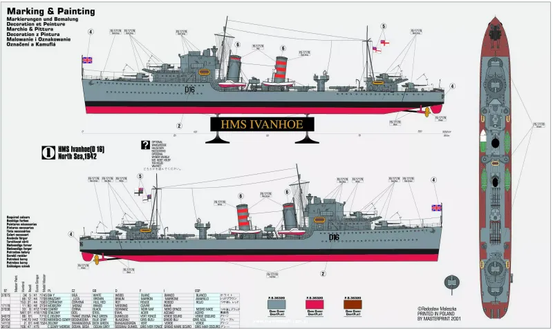 HMS Ivanhoe, S-99, 1:500 zdjęcie 2