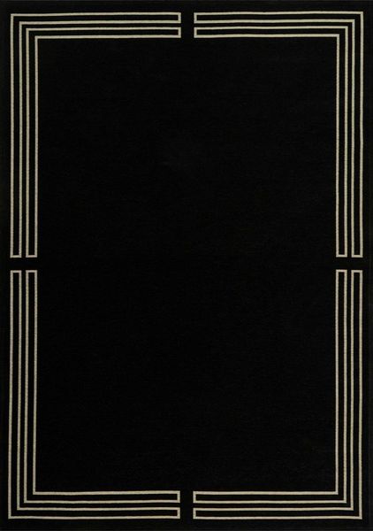 Dywan Royal Black 160x230 Art deco zdjęcie 1
