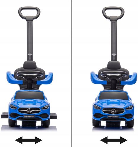 Jeździk Milly Mally Pojazd MERCEDES C-CLASS RĄCZKA PCHACZ MULTIMEDIALNY na Arena.pl