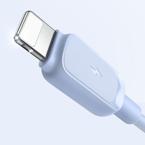 kabel przewód do iphone usb-a - lightning 2.4a 1.2m niebieski na Arena.pl