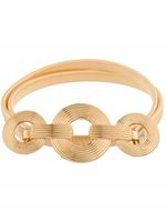 Pasek damski sprężynka złoty 3 kółka kolor złoty