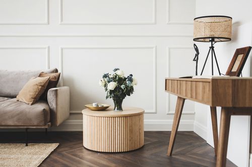 Stolik kawowy WOODY 80x80 naturalny na Arena.pl