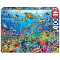 układanka puzzle Educa Turtles in Paradise 1000 pcs