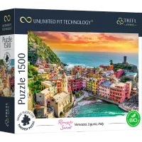 Puzzle 1500 Uft Romantic Sunset Vernazza Liguria Italy 26196