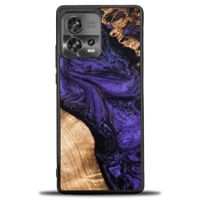 etui bewood unique - motorola edge 30 fusion - violet
