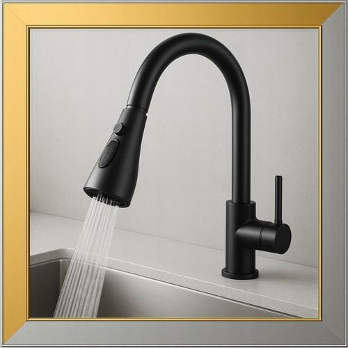 PRZEDŁUŻACZ KRANU KUCHENNEGO AERATOR PERLATOR 3 FUNKCJE 360° CZARNY na Arena.pl
