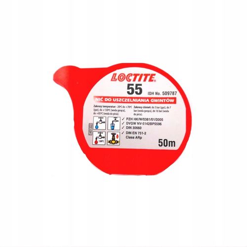 Nić do uszczelniania gwintów Loctite 55 na Arena.pl