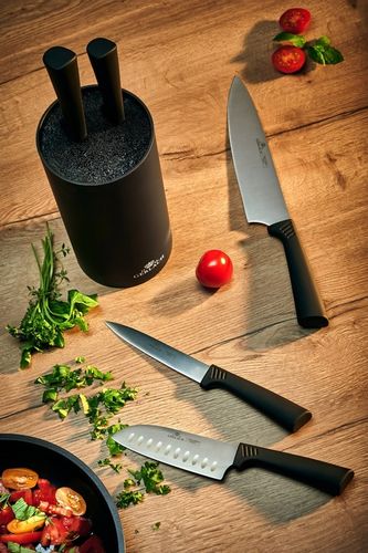 Gerlach Zestaw noży w bloku SMART BLACK na Arena.pl