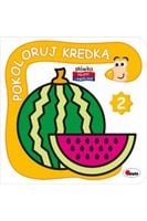 pokoloruj kredką-słówka polskie i angielskie