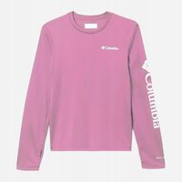 Columbia t-shirt dziecięcy różowy poliester rozmiar 146