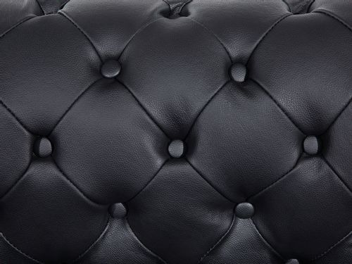Fotel skórzany czarny CHESTERFIELD na Arena.pl