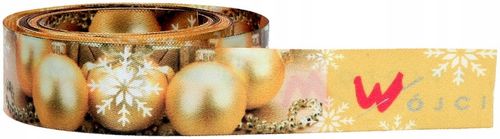 Wstążka nadruk Wesołych Świąt na Arena.pl