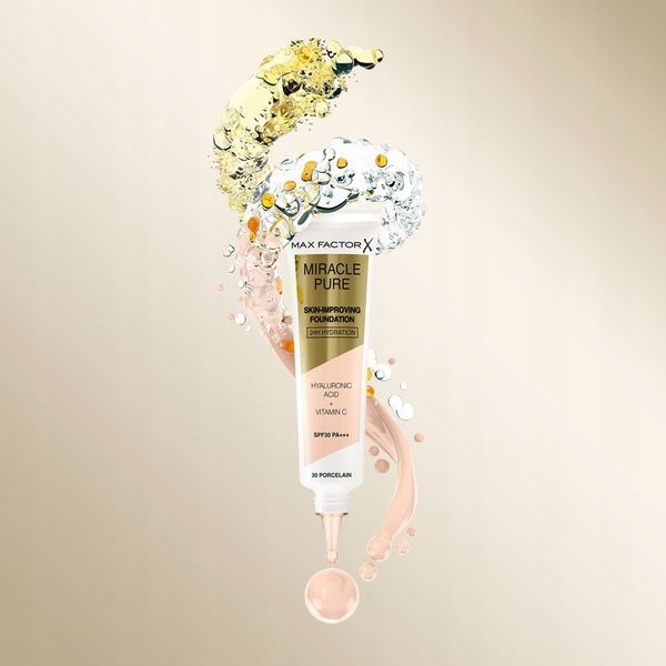 MAX FACTOR Miracle Pure Podkład do twarzy SPF30 30 ml - 55 Beige zdjęcie 6