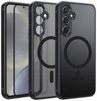 Etui do Samsung S24 do MagSafe MATT CASE WZMACNIANE Szkło 5D PREMIUM