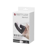 nakładka wibrująca na palec pretty love silikonowa 3 wibracje 3 obroty usb