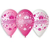 balony 5szt KSIĘŻNICZKI 12''  GB/PG32