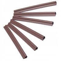 KLIPSY DO TAŚMY OGRODZENIOWEJ PANELI BRĄZOWY 6szt.