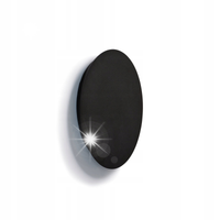 KINKIET LAMPA LED NOWODVORSKI RING 7635 CZARNY