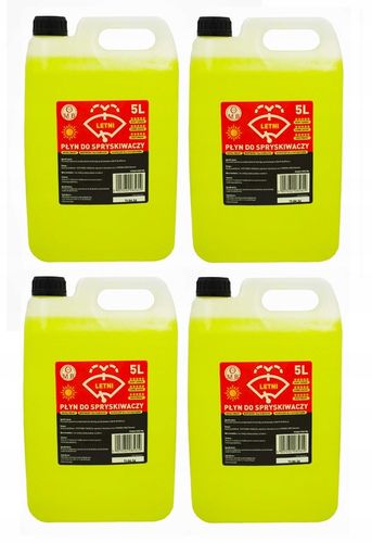 Letni płyn do spryskiwaczy TMB 20L cytrusowy | 4x5L bez smug na Arena.pl