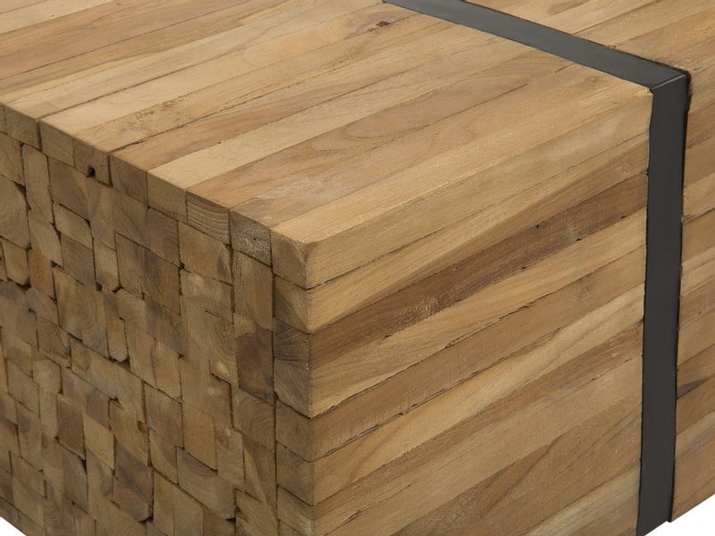 Stolik kawowy tekowy GANDER zdjęcie 3