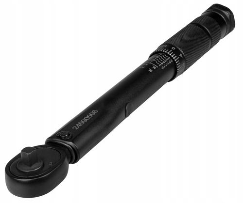 KLUCZ DYNAMOMETRYCZNY DO ROWERU 1/4' 2-24Nm CERTYFIKAT KALIBRACJI Z BLOKADĄ na Arena.pl