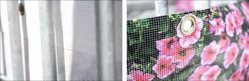 Osłona na balkon LAS WE MGLE brzozy NATURA TANIO na Arena.pl