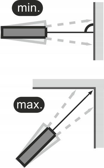 DALMIERZ LASEROWY PROFESJONALNY CYFROWY MIERNIK ODLEGŁOŚCI 60 METRÓW S2 LCD zdjęcie 5