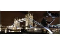 100X40CM FONTANNA TOWER BRIDGE OBRAZ DREWNO