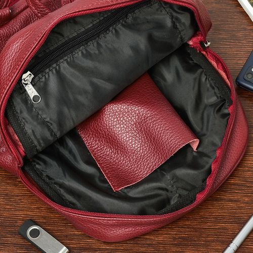 Czarny plecak torebka damska Skórzana Beltimore 022 na Arena.pl