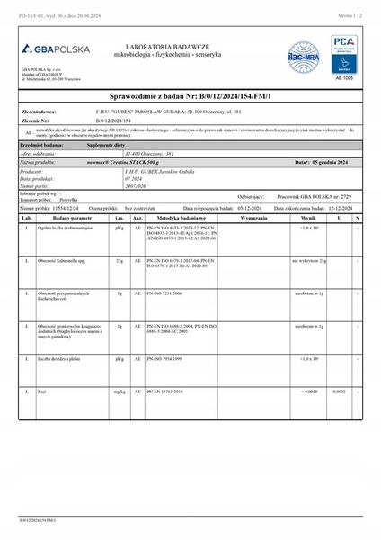 nowmax CREATINE STACK 500g KREATYNA HCL TCM MONO zdjęcie 3