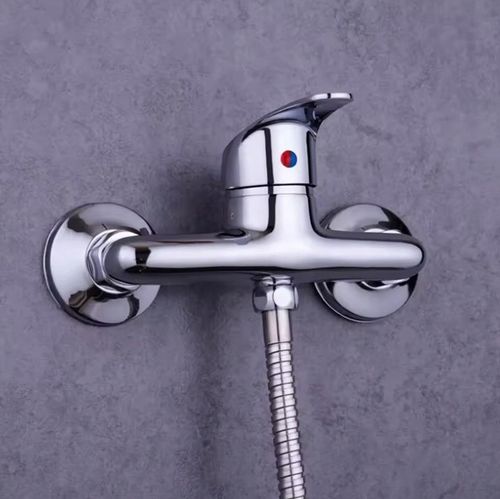 BATERIA PRYSZNICOWA NATRYSKOWA ŚCIENNA ŁAZIENKOWA WANNOWA KRAN DO WANNY na Arena.pl