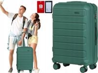 WALIZKA ABS BLOOM XL “ 24 ” ŚREDNIA MOCNA NA KÓŁKACH 7 KOLORÓW + ADRESOWNIK